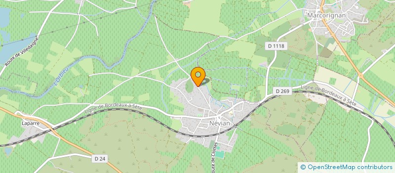 localisation de l'entreprise MADAME JOSIANE COHEN  NEVIAN