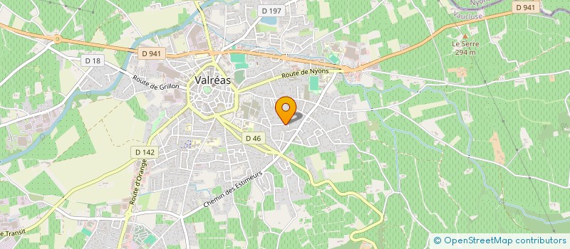 localisation de l'entreprise MADAME JOSIANE CORNUD à VALREAS