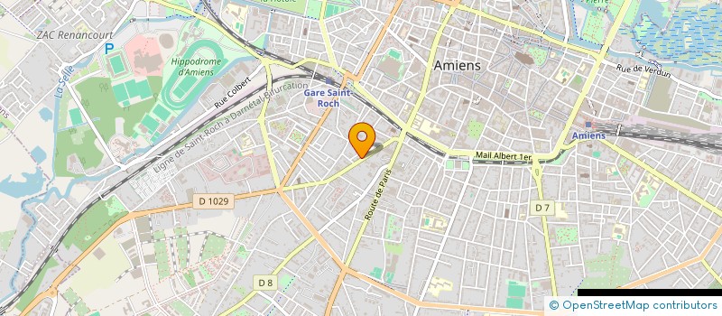 localisation de l'entreprise MADAME JOSIANE CORRABOEUF à AMIENS