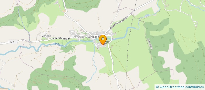 localisation de l'entreprise MADAME JOSIANE CROZAT  BRENOUX