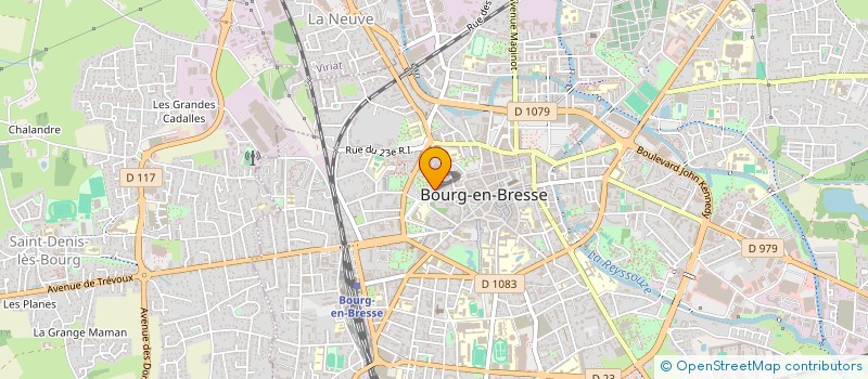 localisation de l'entreprise MADAME JOSIANE CULLET à BOURG-EN-BRESSE
