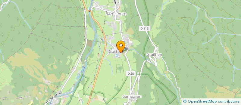 localisation de l'entreprise MADAME JOSIANE DE AMORIN  ARAGNOUET