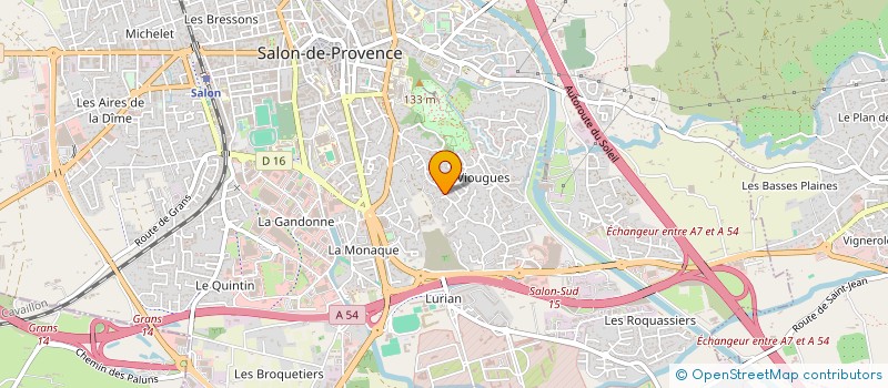 localisation de l'entreprise MADAME JOSIANE DE TOMBEUR à SALON-DE-PROVENCE
