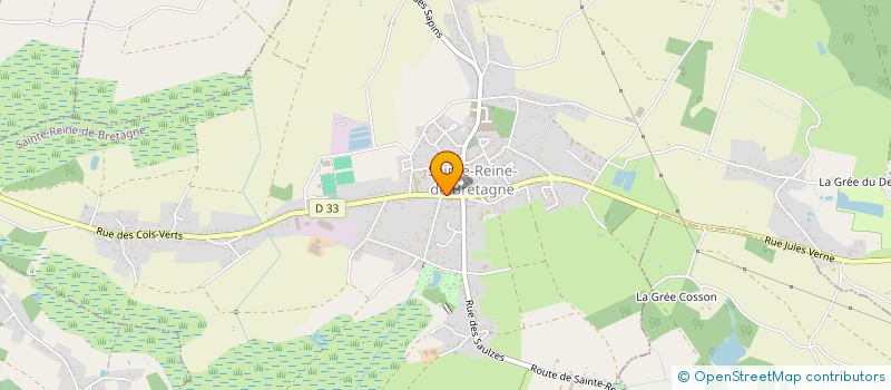 localisation de l'entreprise MADAME JOSIANE DEJARDIN à SAINTE-REINE-DE-BRETAGNE