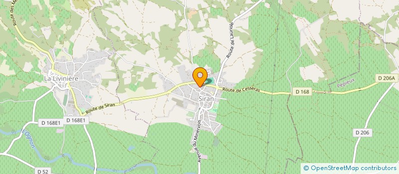 localisation de l'entreprise MADAME JOSIANE DEJOINT  FERRALS-LES-MONTAGNES