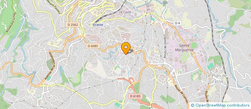localisation de l'entreprise MADAME JOSIANE DOUVRY à GRASSE