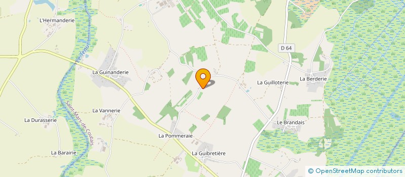 localisation de l'entreprise MADAME JOSIANE DURAND à SAINT-MARS-DE-COUTAIS