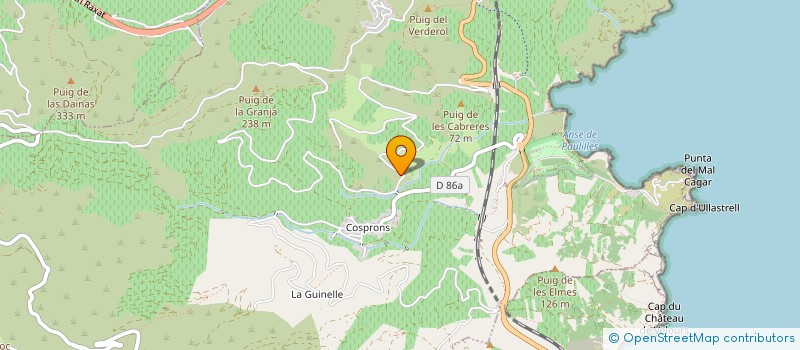 localisation de l'entreprise MADAME JOSIANE FARINES  PORT-VENDRES