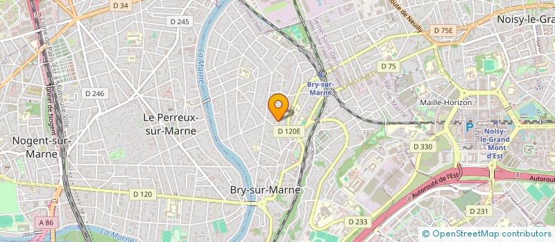 localisation de l'entreprise MADAME JOSIANE FELTEN  BRY-SUR-MARNE
