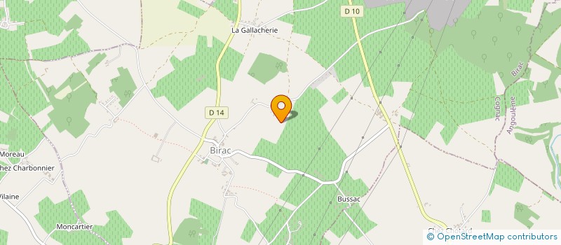 localisation de l'entreprise MADAME JOSIANE FLAMANT à BIRAC