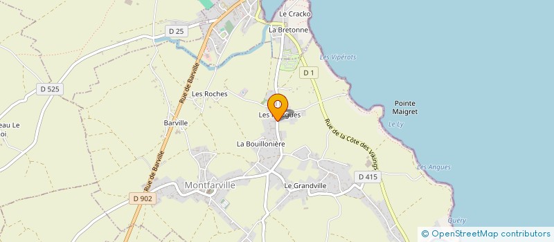 localisation de l'entreprise MADAME JOSIANE FLORET  MONTFARVILLE