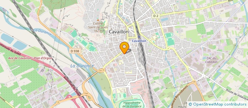 localisation de l'entreprise MADAME JOSIANE FOUQUET  CAVAILLON