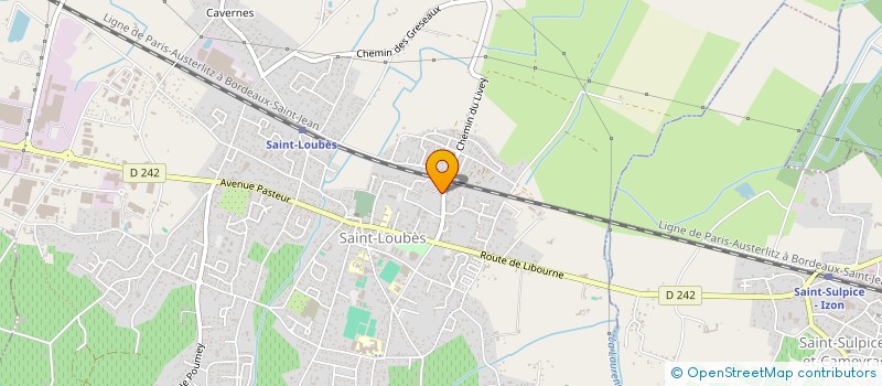 localisation de l'entreprise MADAME JOSIANE GABARROU à SAINT-LOUBES