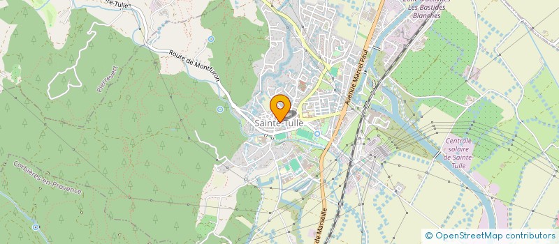localisation de l'entreprise MADAME JOSIANE GARNICA  SAINTE-TULLE