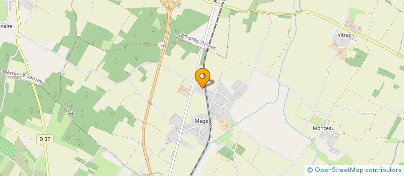 localisation de l'entreprise MADAME JOSIANE GARNIER  LOUZY