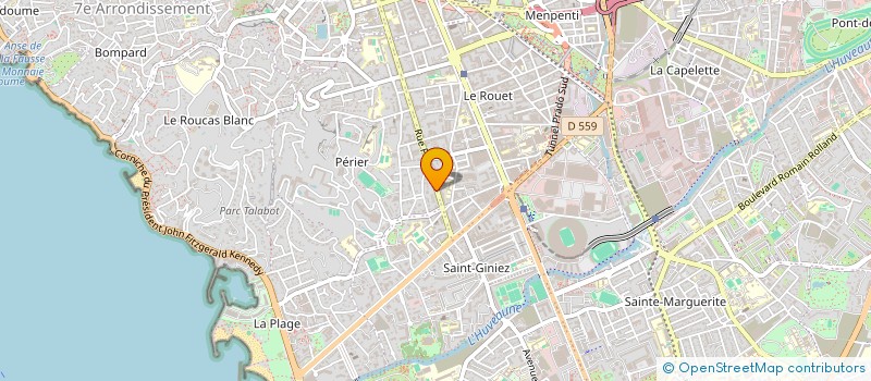 localisation de l'entreprise MADAME JOSIANE GELLY  MARSEILLE