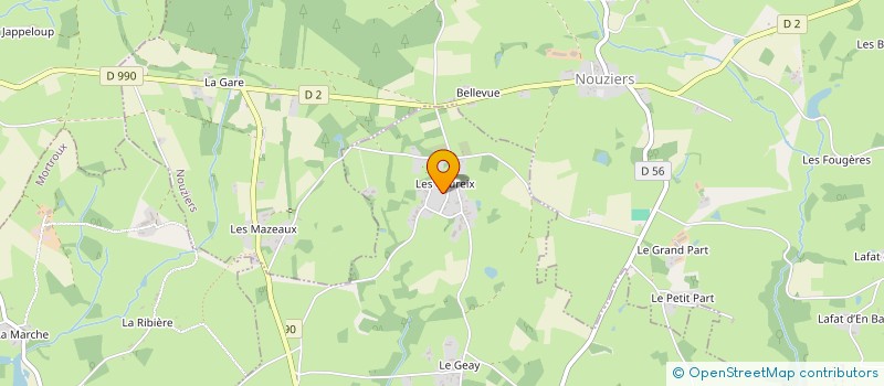 localisation de l'entreprise MADAME JOSIANE GENICOT  MOUTIER-MALCARD
