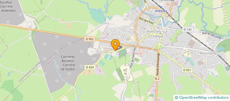 localisation de l'entreprise MADAME JOSIANE GIROUX  MARBAIX