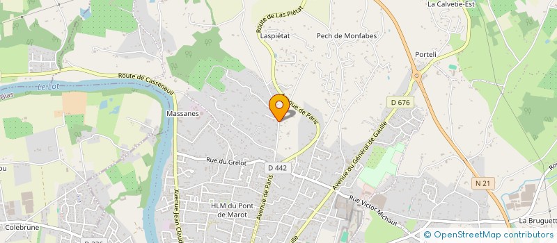 localisation de l'entreprise MADAME JOSIANE GOMES DA SERRA à VILLENEUVE-SUR-LOT