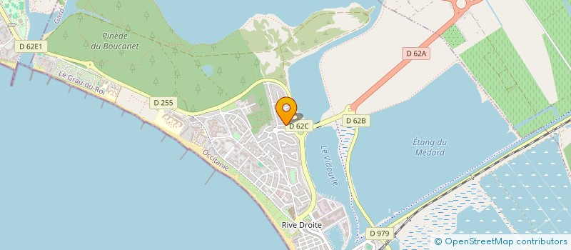 localisation de l'entreprise MADAME JOSIANE GOURDEL GEMINARD  LE GRAU-DU-ROI