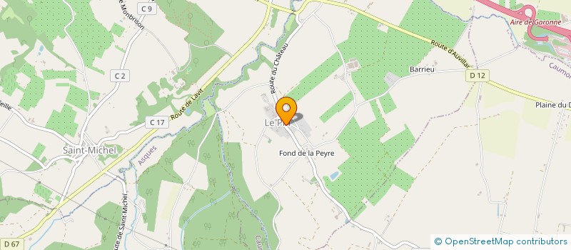 localisation de l'entreprise MADAME JOSIANE GRASSI  DONZAC