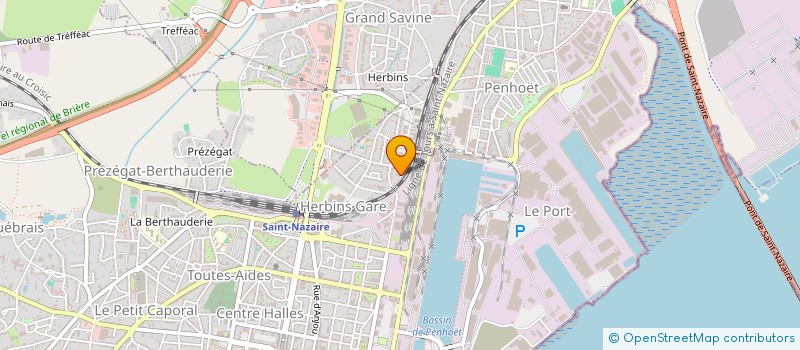 localisation de l'entreprise MADAME JOSIANE GUIHARD  SAINT-NAZAIRE