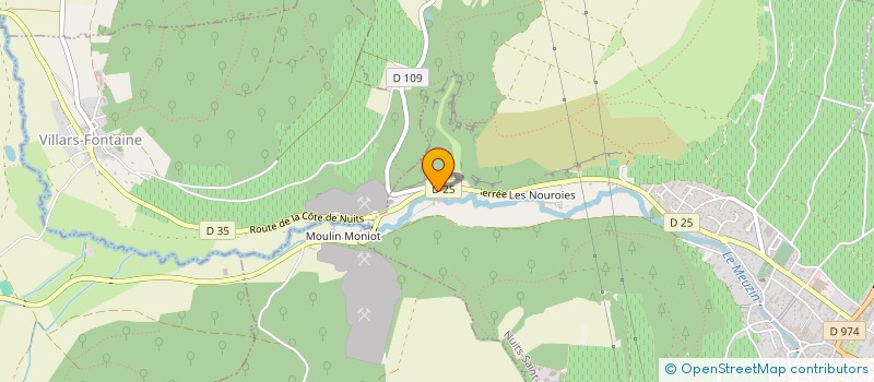 localisation de l'entreprise MADAME JOSIANE GUILLEMIN à NUITS-SAINT-GEORGES