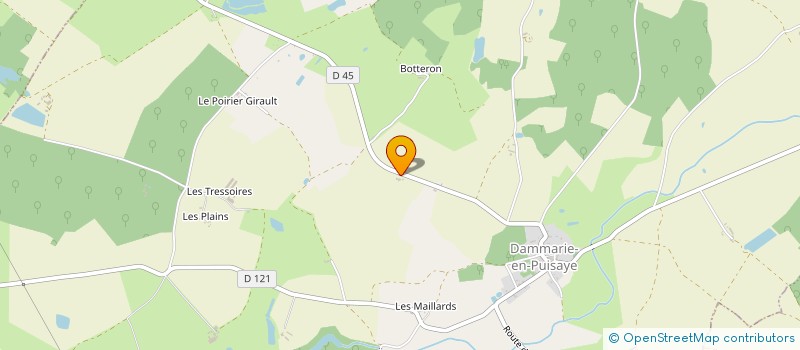 localisation de l'entreprise MADAME JOSIANE GUILLOT à DAMMARIE-EN-PUISAYE