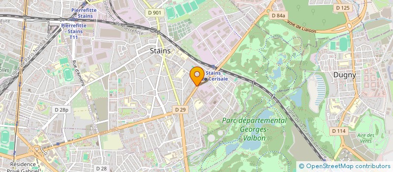 localisation de l'entreprise MADAME JOSIANE HABIB à STAINS