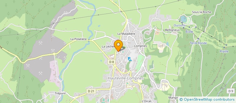 localisation de l'entreprise MADAME JOSIANE HAXAIRE à PLATEAU D'HAUTEVILLE