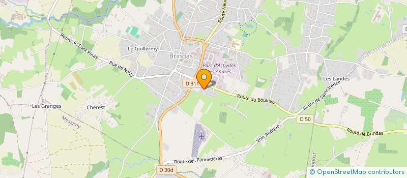 localisation de l'entreprise MADAME JOSIANE HEREDIA à BRINDAS