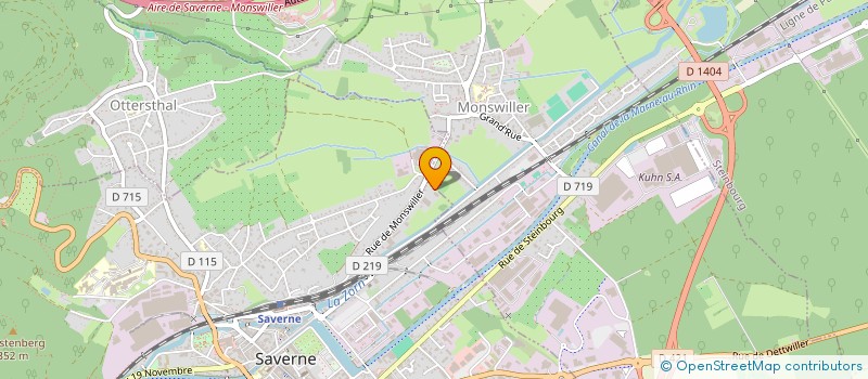 localisation de l'entreprise MADAME JOSIANE HERTING  SAVERNE