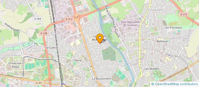 localisation de l'entreprise MADAME JOSIANE JAROSSAY à LE MANS