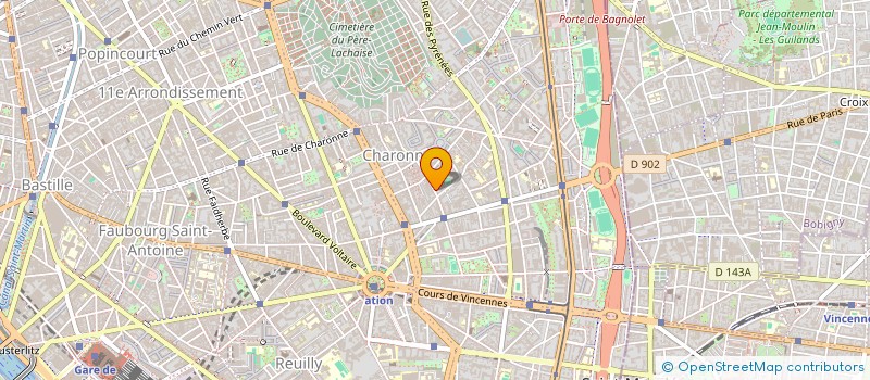 localisation de l'entreprise MADAME JOSIANE KAROUBI  PARIS