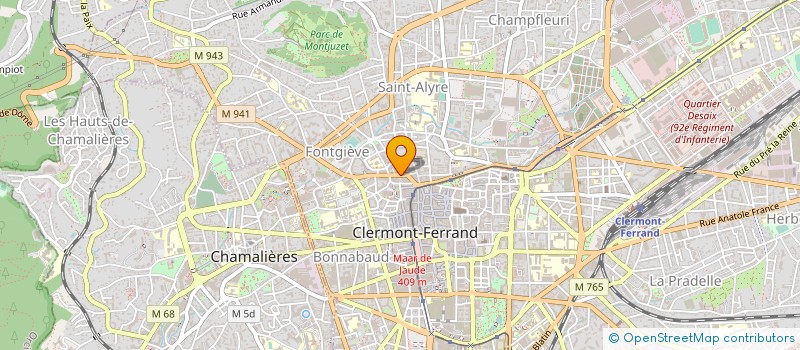 localisation de l'entreprise MADAME JOSIANE KIEFFER à CLERMONT-FERRAND
