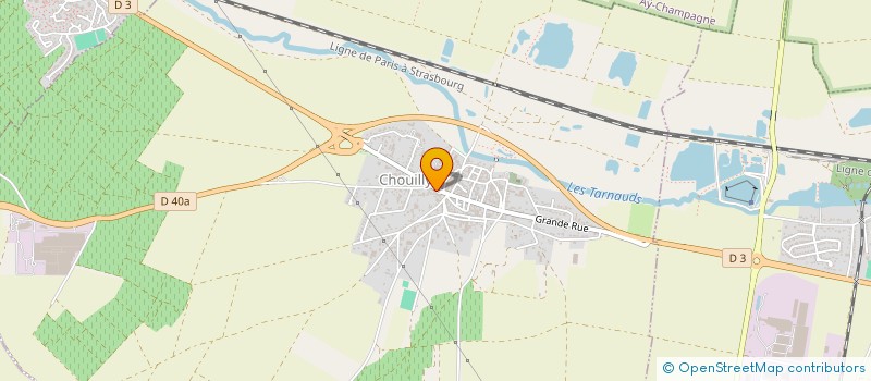 localisation de l'entreprise MADAME JOSIANE L'HUILLET  MANCY