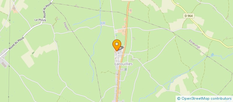 localisation de l'entreprise MADAME JOSIANE LACROIX  LAROUILLIES