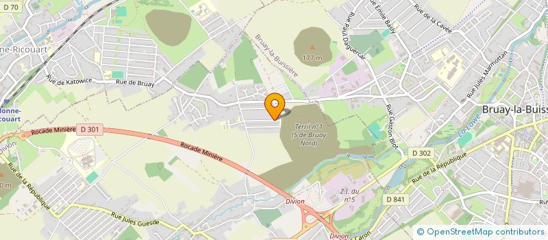 localisation de l'entreprise MADAME JOSIANE LAMIRAND  DIVION