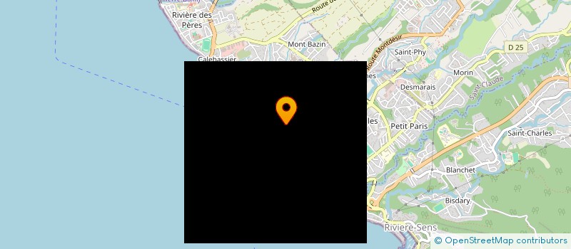 localisation de l'entreprise MADAME JOSIANE LAPOUSSIN  BASSE-TERRE