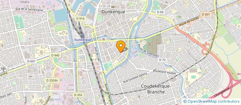 localisation de l'entreprise MADAME JOSIANE LAURENS à DUNKERQUE