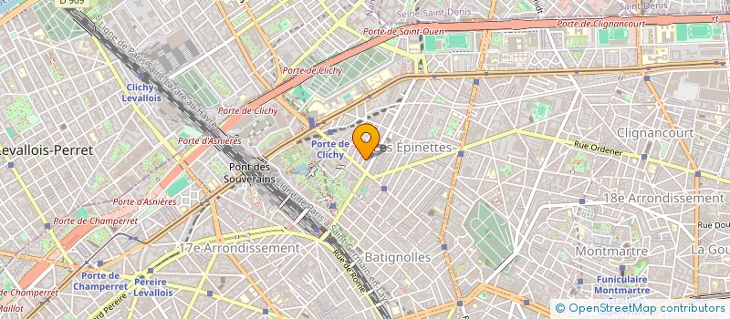 localisation de l'entreprise MADAME JOSIANE LE LANN  PARIS