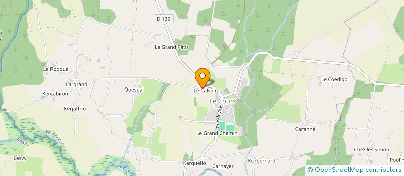 localisation de l'entreprise MADAME JOSIANE LE RAY  BERRIC