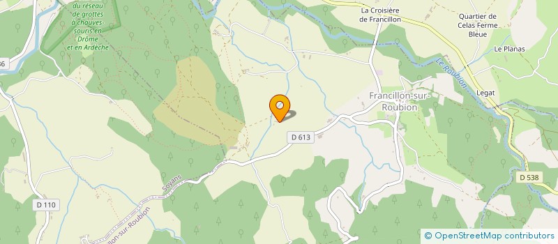 localisation de l'entreprise MADAME JOSIANE LEDIEU à VAUNAVEYS LA ROCHETTE