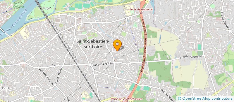 localisation de l'entreprise MADAME JOSIANE LEEMANN à SAINT-SEBASTIEN-SUR-LOIRE