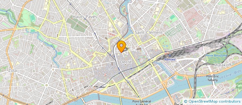 localisation de l'entreprise MADAME JOSIANE LEGER  NANTES