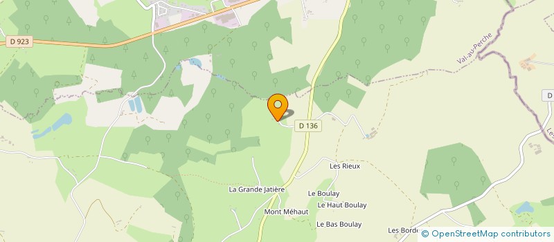localisation de l'entreprise MADAME JOSIANE LEMOULE à CETON