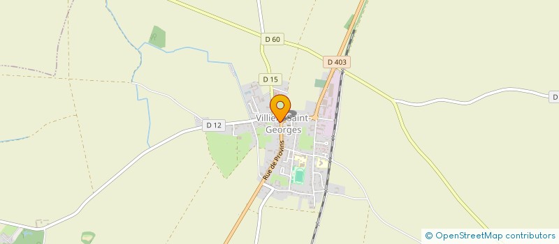 localisation de l'entreprise MADAME JOSIANE LESTREE à VILLIERS-SAINT-GEORGES