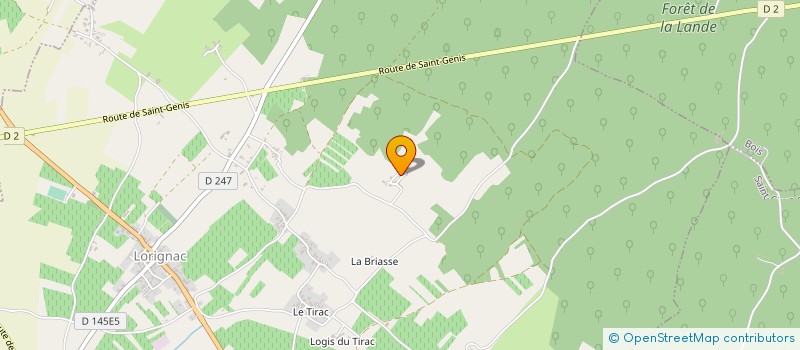 localisation de l'entreprise MADAME JOSIANE LEVRAUT à LORIGNAC