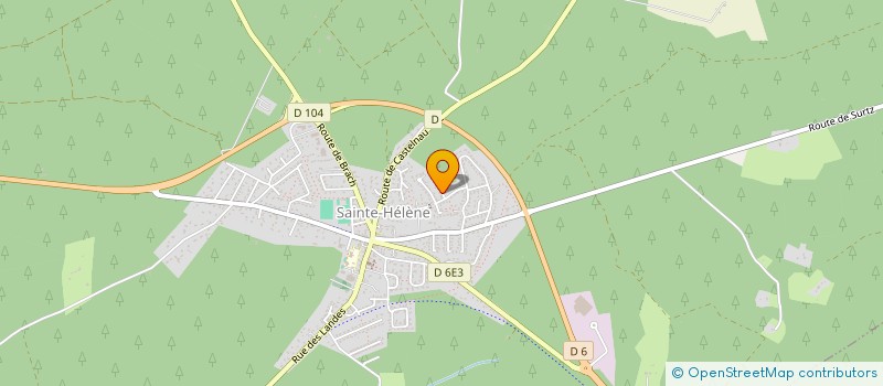 localisation de l'entreprise MADAME JOSIANE LIGOT  SAINTE-HELENE