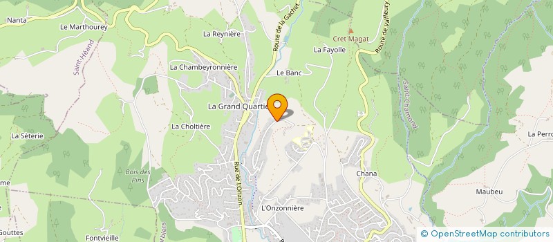 localisation de l'entreprise MADAME JOSIANE LUQUET à SORBIERS